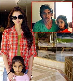 Spotted! Hrithik, Ash on Akbar-Jodha sets