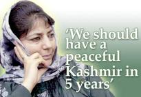 'A peaceful Kashmir in 5 years'