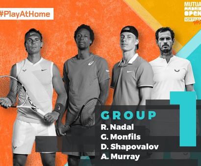 Rookie Nadal facing tough test at 'virtual' Madrid Open Rookie Nadal facing tough test at 'virtual' Madrid Open
