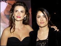 'I was naked with Salma Hayek, Penelope'