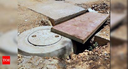 Bengaluru: Sanitary pit poses threat to residents