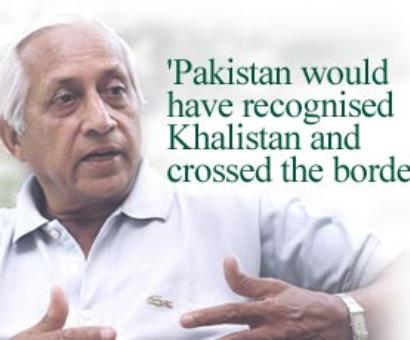 What General Brar told Rediff