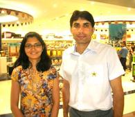 Spotted: Sohail Tanvir and Misbah-ul-Haq