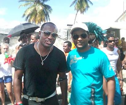 Spotted: Brian Lara in Barbados