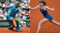 French Open exertion forces Rafael Nadal, Maria Sharapova to skip Wimbledon warm-up events