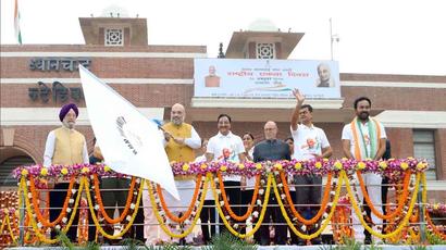 Sardar Vallabhbhai Patel Jayanti: Amit Shah flags off 'Run for Unity' to observe 144th birth anniversary of 'Iron Man of India'