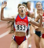 Tomashova wins 1500m with lifetime best