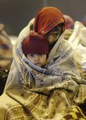In PHOTOS: Winter chill sends shivers across north India