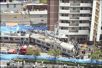 Images: Japan train accident