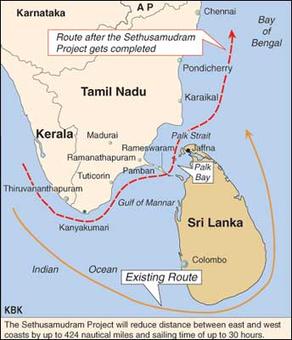 Graphic: Sethusamudram Project