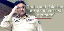 'India and Pak are not interested in peace'