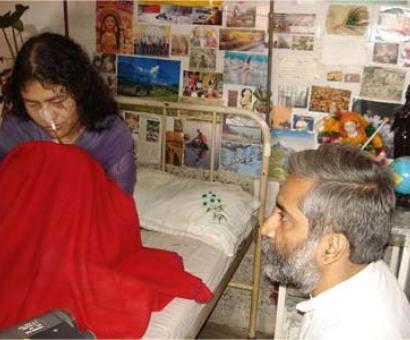 Magsaysay winner visits fasting Irom Sharmila