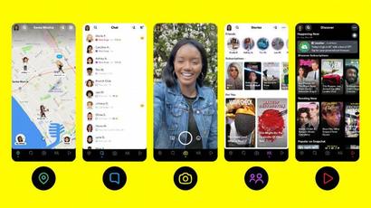Snapchat confirms testing TikTok-like navigation within the app for content discovery