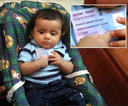 Meet India's youngest PAN Card holder