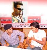 Salman: Fighting tobacco!
