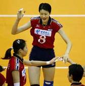 Glass beauty Zhao back on course