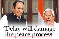 'Delay will damage the peace process'