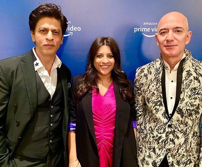 See what Shah Rukh made Jeff Bezos say! See what Shah Rukh made Jeff Bezos say!