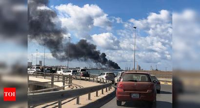 Port hit by rocket fire in Libyan capital: Witnesses