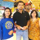 Spotted: Rahul Dravid in Bangalore