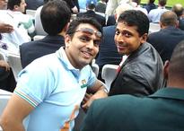 Spotted: Vengsarkar, Bhupathi at Lord's
