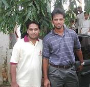 Murali spotted Dravid in Hyderabad