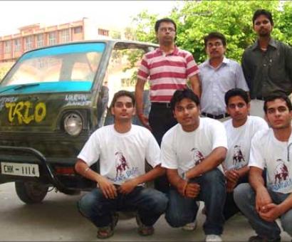 MM University students create tri-fuel car